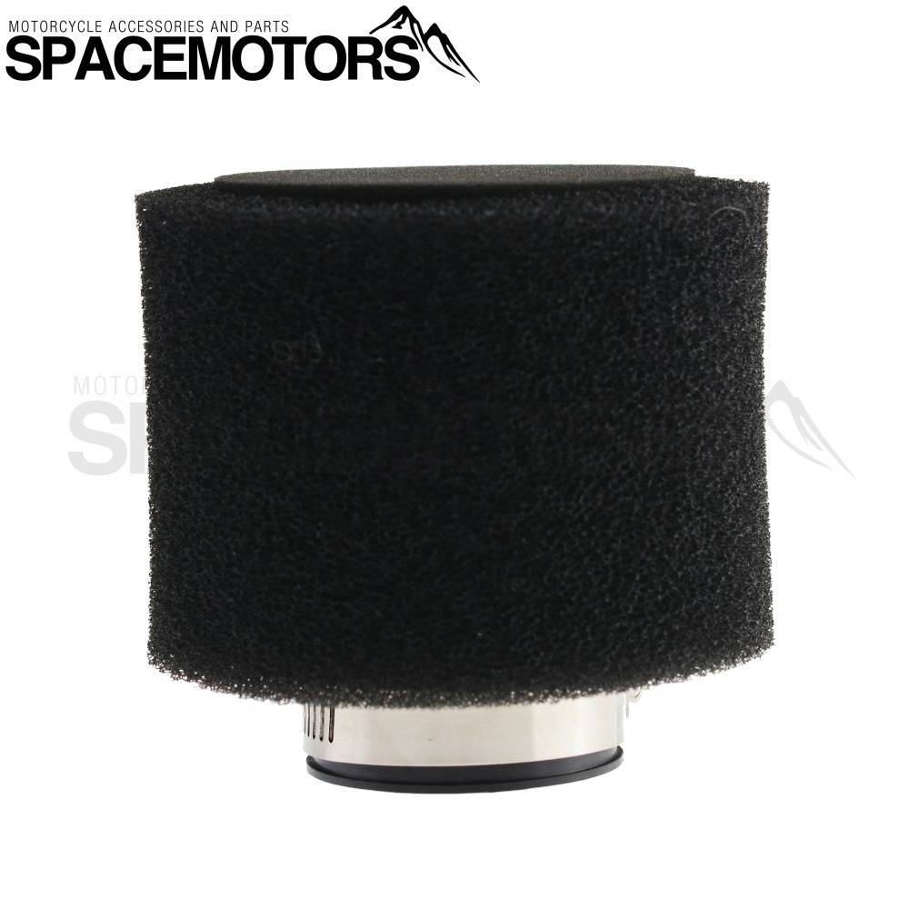 35mm-48mm luftfilter för atv quad smuts pit bike pitbike motocross motorcykel förgasare 110 cc 125 cc crf 50 xr50 crf kayo mx - Svart 48mm