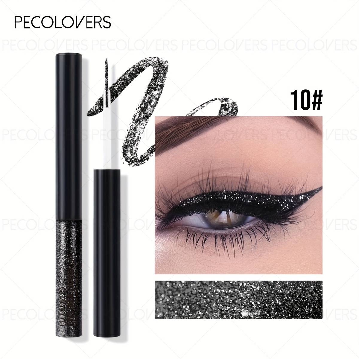 1pc Glitter Powder Eyeliner, Nib, , Micro Glitter Powder And , Quick Drying And No Makeup Removal, Waterproof And Long-lasting, Multi-functional Eyeliner, Eye Cosmetics