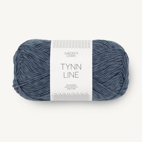 Tynn Line 6061 mörk gråblå