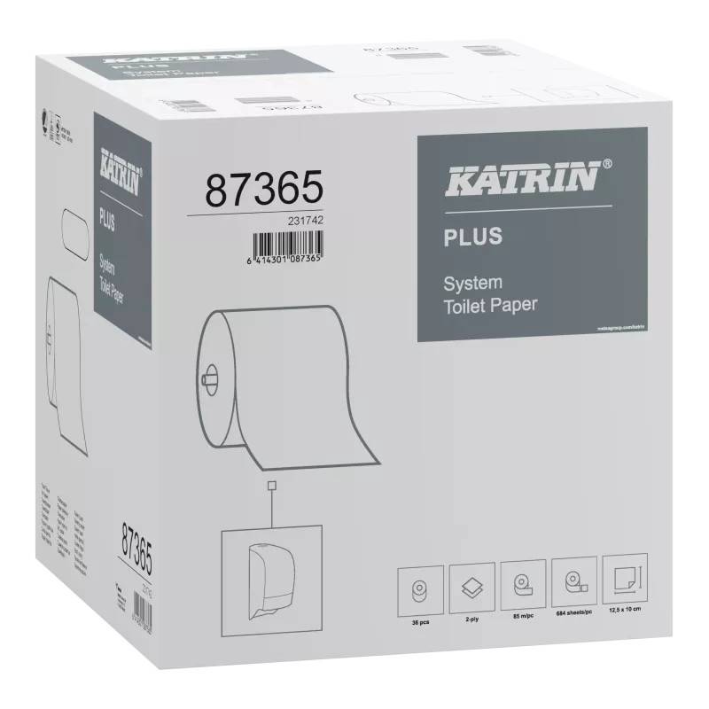Katrin Plus System Toalettpapper 2-lagers – 36 rullar