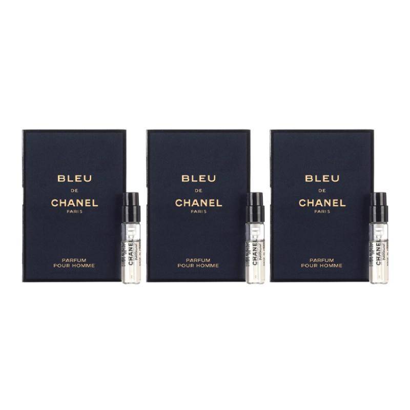 CHANEL Bleu de Chanel Parfum För Män Provset (3 x 1,5 ml)