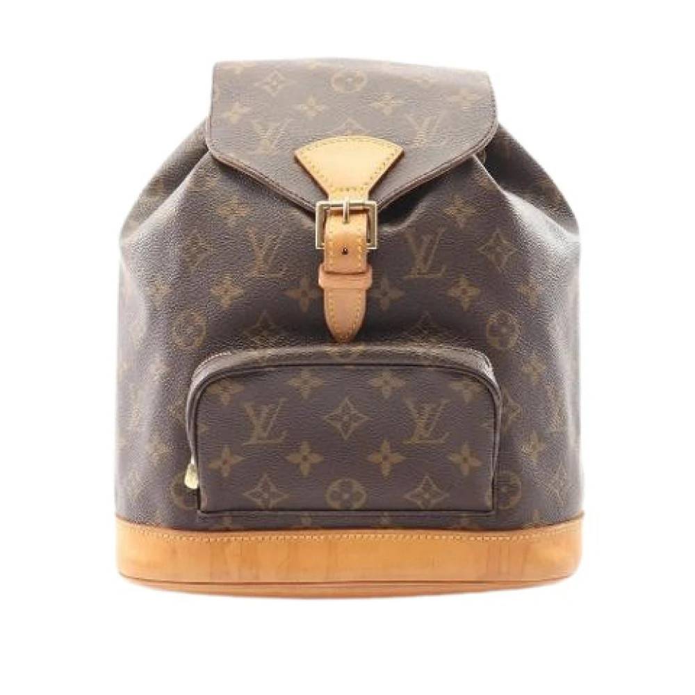 Louis Vuitton Vintage Pre-owned Vintage Rygsæk - Vintage - Dame - Brun - ONE SIZE - Tyl