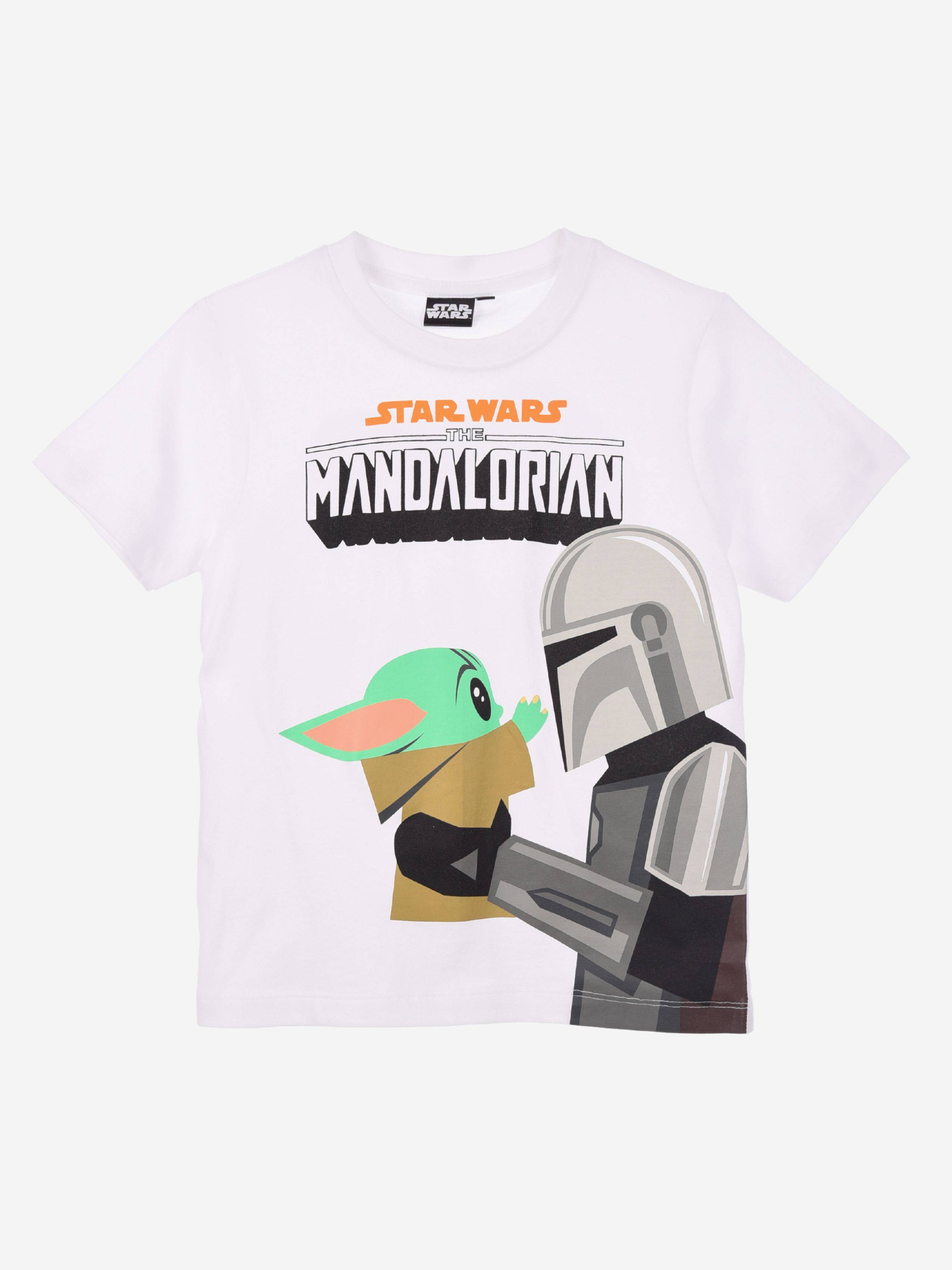 Star Wars Mandalorian T-shirt, Vit, 98-104