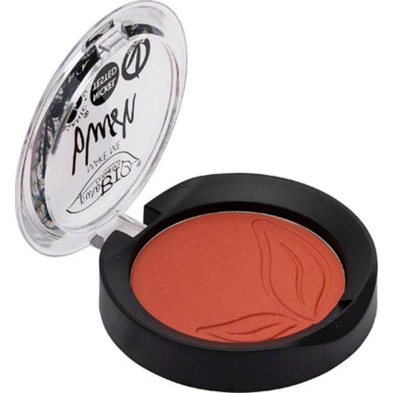 Purobio kosmetik Blush Kompakt, 04 mat mursten (5,20 g)