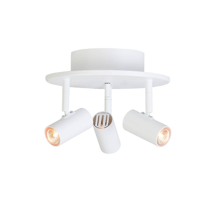 Belid Cato 3 spotlight rund halogen mattvit/mattvit