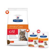 Hill's Prescription Diet Feline c/d Urinary Care Multicare Stress Chicken 1,5 kg