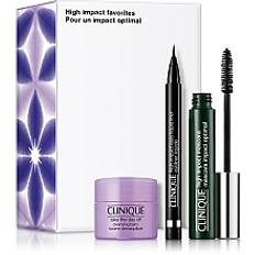 Clinique High Impact Favorites (mascara/7ml + eye/liner/0.34g + balm/15ml)