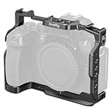 SMALLRIG Z50 II Cage för Nikon Z50 II, Kamera Cage i Aluminiumlegering med Dubbelt kallskofäste, 1/4''-20 Gängade hål, NATO-skena, QD-portar, Quick Release Plate för Arca-Swiss - 4980