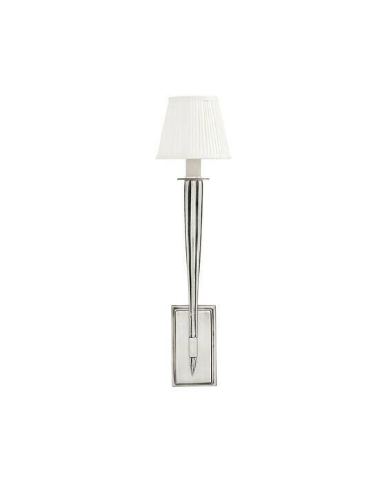 Eichholtz Vägglampa Mayflower OUTLET - Silver (A. 14, B. 17, C. 56,5 cm)