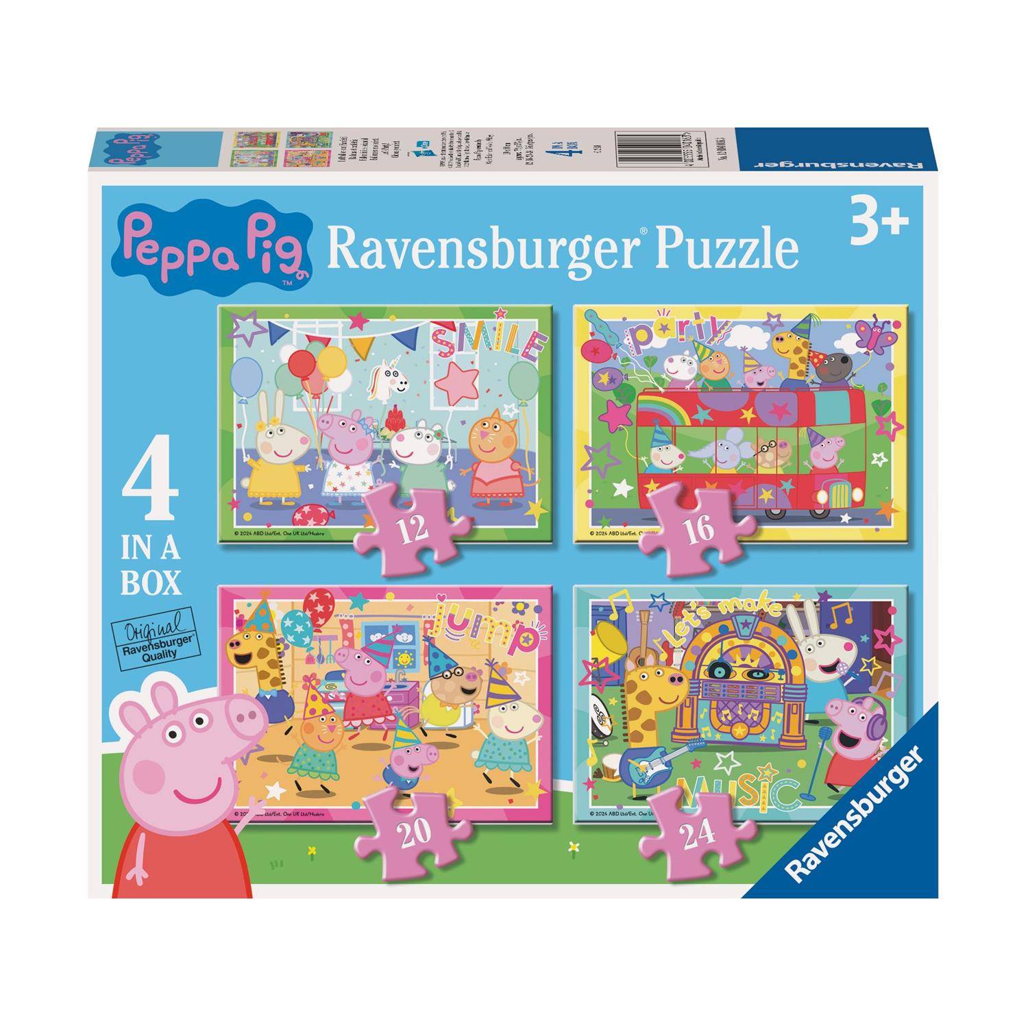 Peppa Pig - Puzzle (4in1)