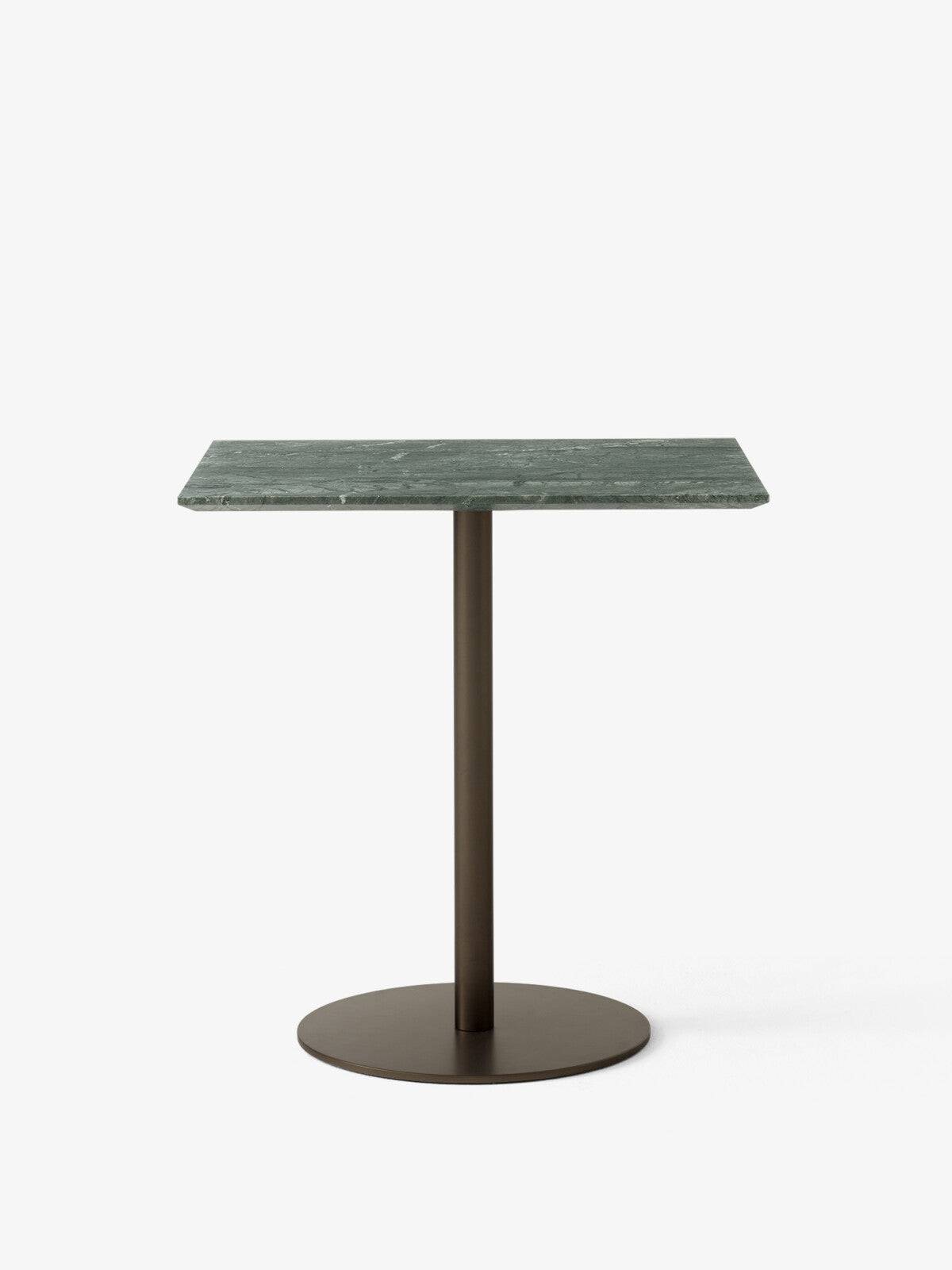 In Between Bord SK16, Bronzed stel fra &tradition Verde Guatemala marmor - Jacobsen Plus