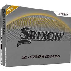 Srixon Z-Star Diamond (2025) Herre Golfbolde - Pure White