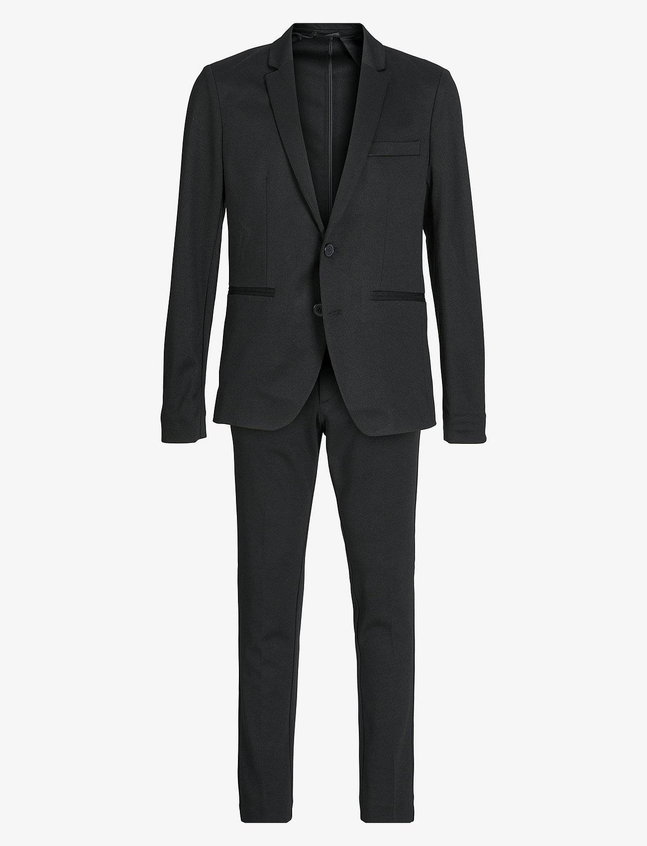 Jack & Jones Jjejaxon Jersey Suit Noos Jnr - Black - 146