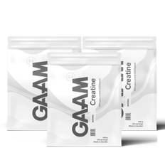 3 X Gaam Creatine Monohydrate 500 G