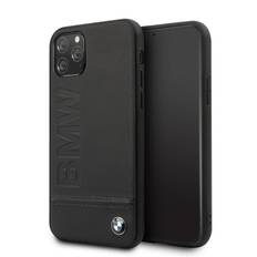 Iphone 11 Pro Max BMW hybrid læder case sort