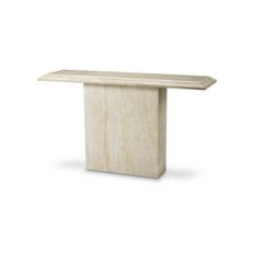 Charles konsolbord beige - Beige (W. 131 | D. 37 | H. 75 cm)