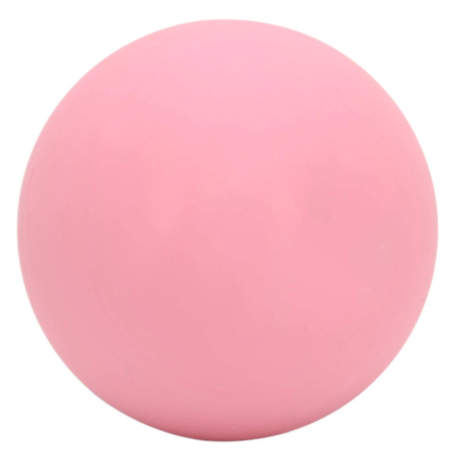 Kroppsmassageboll Muskelavslappning Hälsovård Fasciaboll Fitness Yoga Massageboll för Fötter Nacke rosa