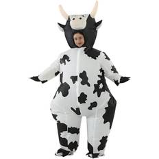 Oppustelig Ko-Kostume Til Fastelavn, Cosplay Og Kostumefester