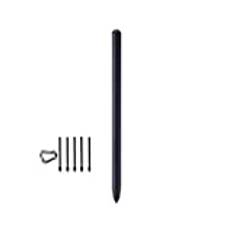 Stylus Pen S Pen kompatibel med Samsung Tab S7/S7 Plus, Stylus Pencil med 5 ersättningspåfyllning (svart)