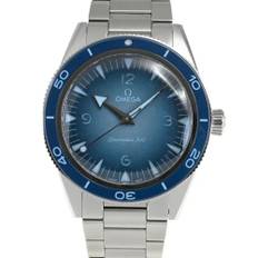 Omega Vintage, Pre-owned, Herr, ONE Size, Pre-owned Rostfritt stal klockor - blue (ONE SIZE)