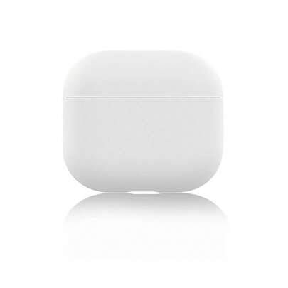 0,8 mm ultratunt silikonfodral för hörlurar, naked touch-känsla, kompatibel med alla modeller - Vitt (AirPods1/2,AirPods Pro,AirPods 3,AirPods Pro (2nd generation),AirPods 4,AirPods Pro3)