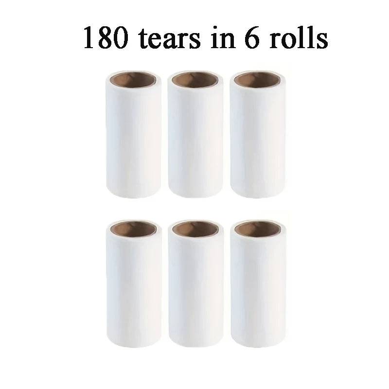 Portable Mini Pet Hair Lint Roller - Replace Roller-6PCS