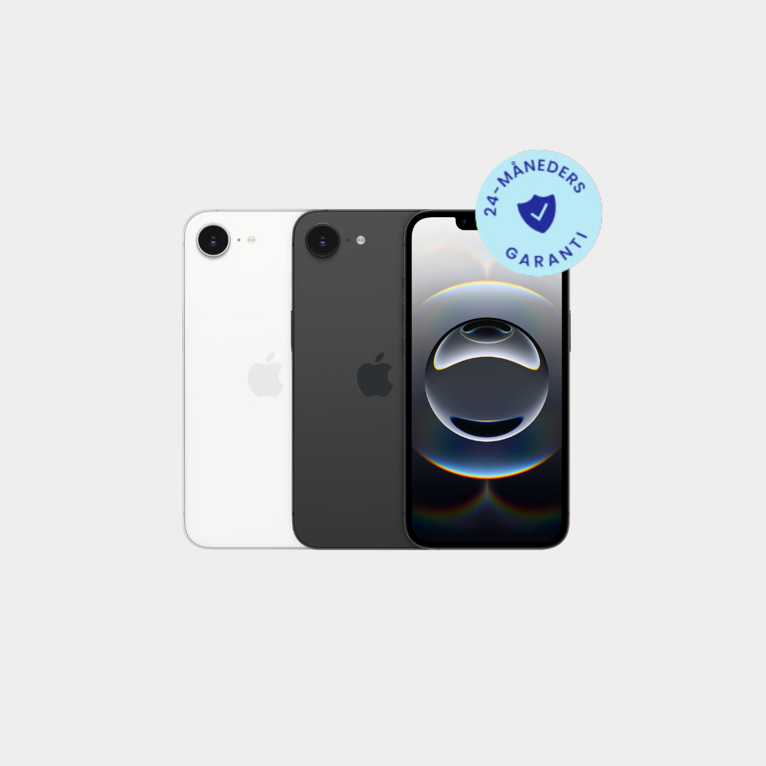 iPhone 16e - Hvid / Meget God / 256 GB