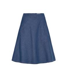 MADS NØRGAARD Soft Denim Stelly Skirt |Blue |34