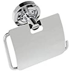 Polo Toalettpappershållare med Lock, 132mm Längd, Krom