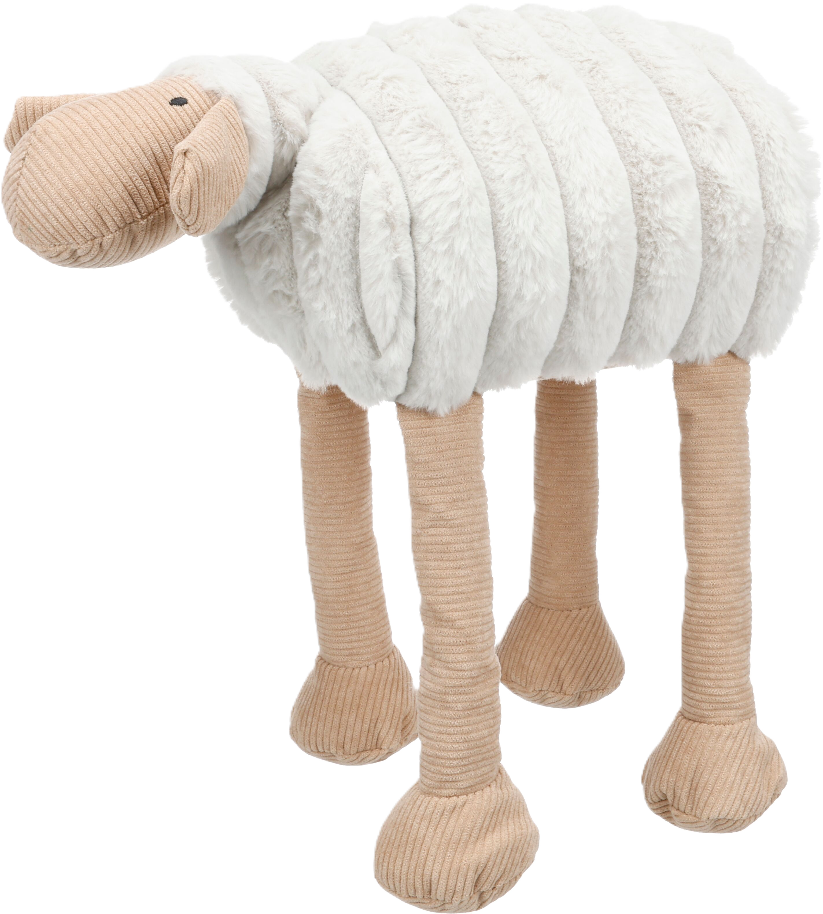Flamingo Flamingo Hundleksak Ribola Sheep lying Beige S, 15 x 28 x 30 cm