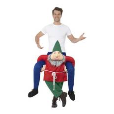 Piggyback Nisse-kostume – Onesize