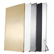 BRESSER C-Stand 5-in-1 Flag Panel 45x60cm