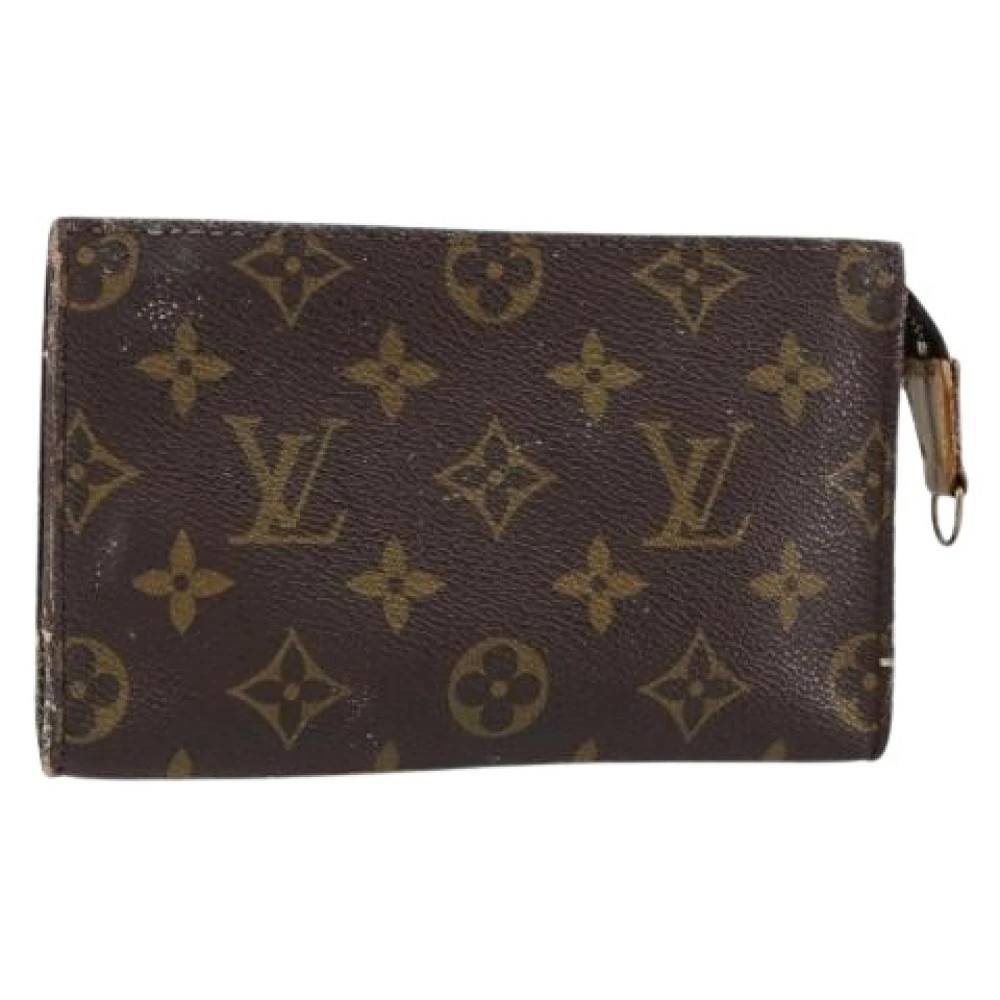 Louis Vuitton Vintage Pre-owned Vintage Canvas Clutch - Vintage - Dame - Brun - ONE SIZE - Tyl