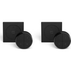 Philips Hue Tap Dial vægkontakt, sort, 2-pak