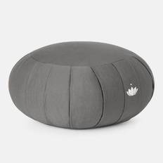 Meditationskudde Rund Athracite 35 x 15 cm