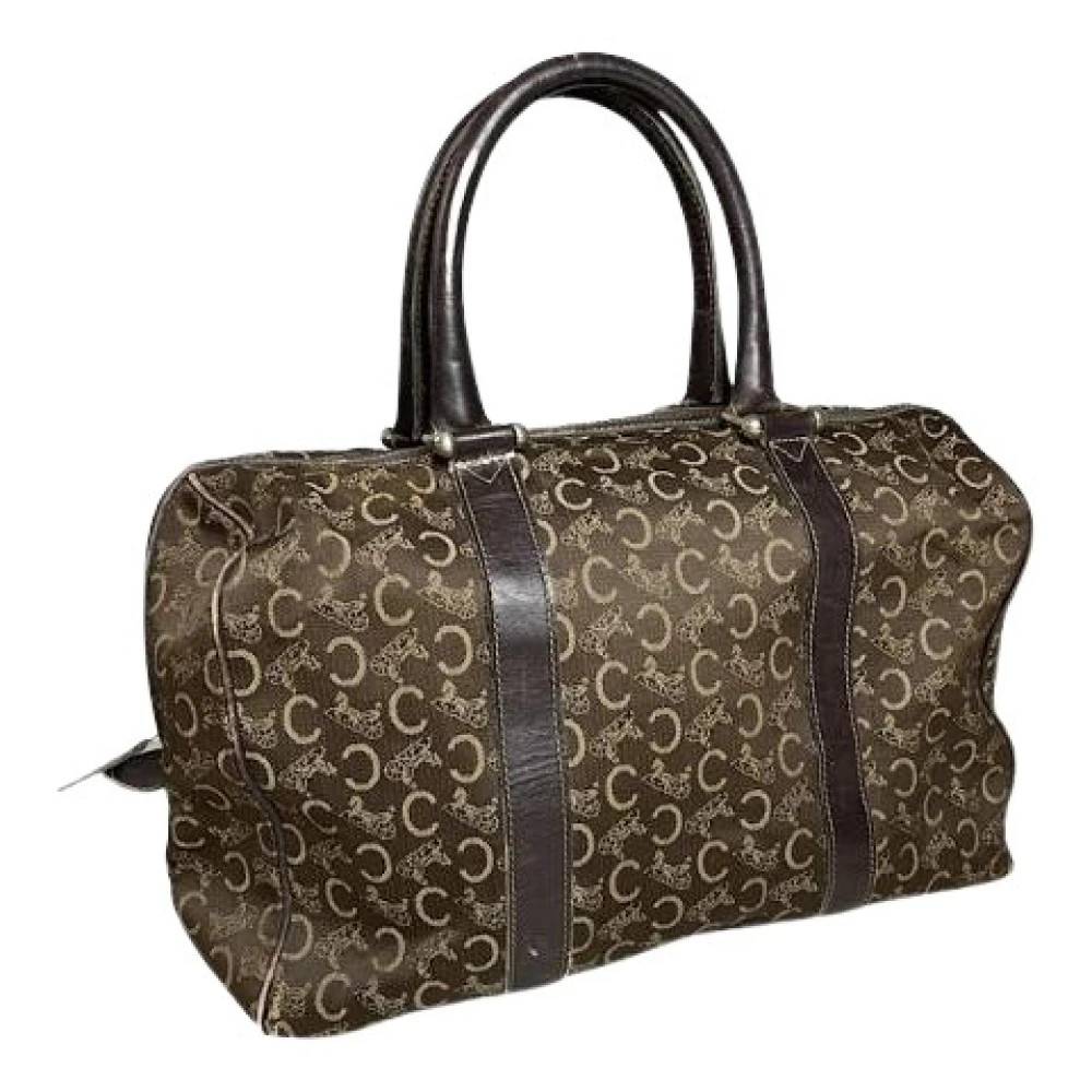 Celine Vintage Pre-owned Vintage Weekend Bag - Vintage - Dame - Brun - ONE SIZE - Tyl