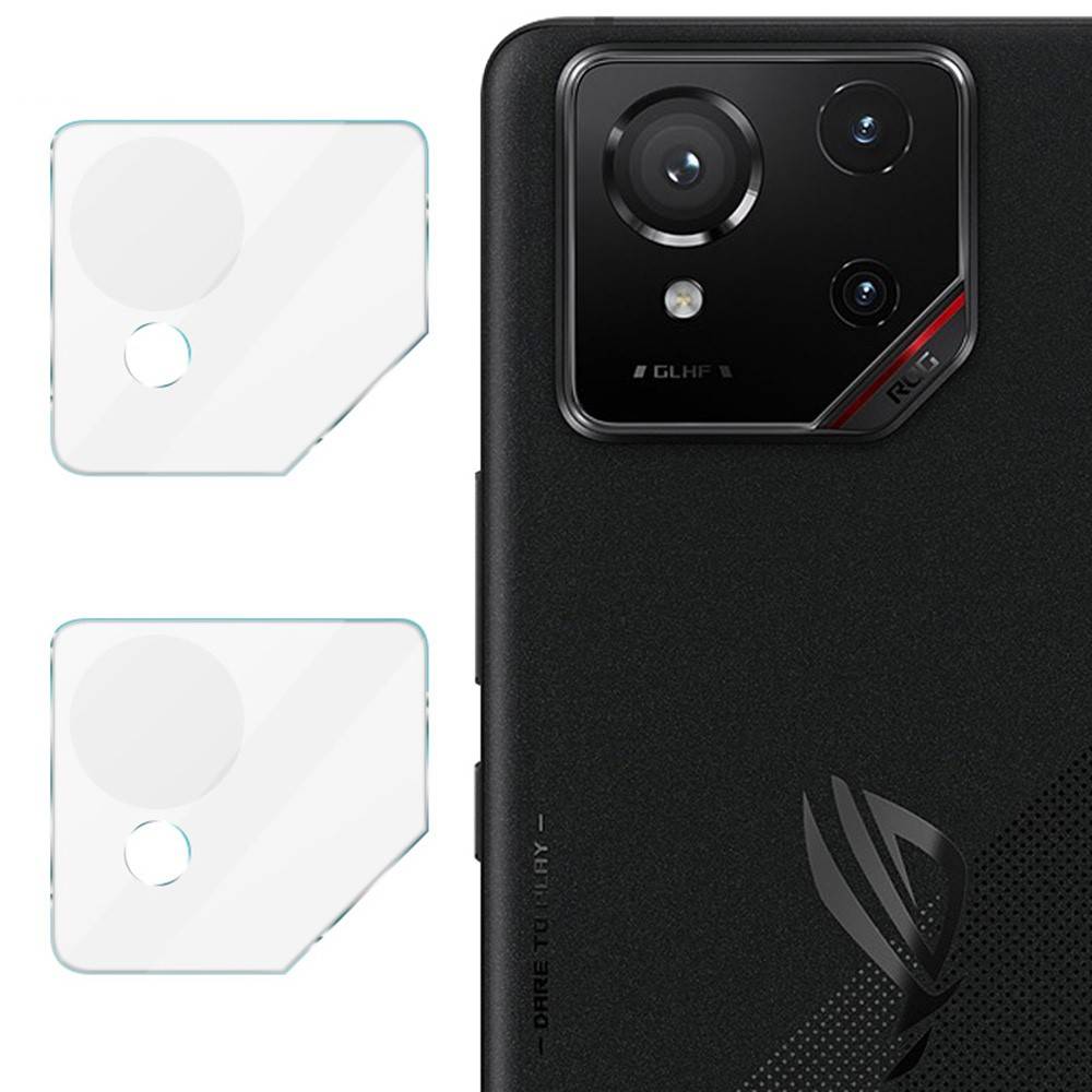 Imak 2-pack Härdat Glas Linsskydd Asus ROG Phone 9 Pro Genomskinlig