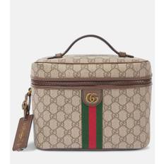 Gucci Gucci Porter Medium canvas vanity bag - brown - One Size
