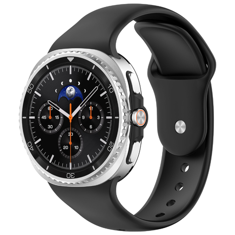 Silikonarmband Samsung Galaxy Watch 8 44mm Svart