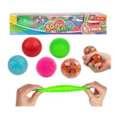 Toi Toys Fun Set a 5 Squishy ballen Ø7cm