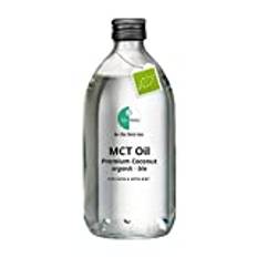 Go-Keto BIO MCT Oil, 500ml - ekologiskt MCT OIL C8/C10, 100% kokosnötolja, fri från palmolja, perfekt för keto-diet, idealisk keto-kaffekokare för Bulletproof Coffee eller keto-shake, vegan, low carb