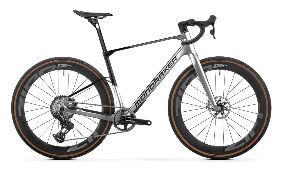 Mondraker Arid Carbon RR 2025 - Sram Force XPLR AXS 1x13sp - Zipp 303 XPLR S - 008 / xl / silverflash (xl)