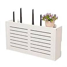 WiFi förvaringslåda WLAN router rack vardagsrum väggmontering WLAN förvaringslåda väggdekoration