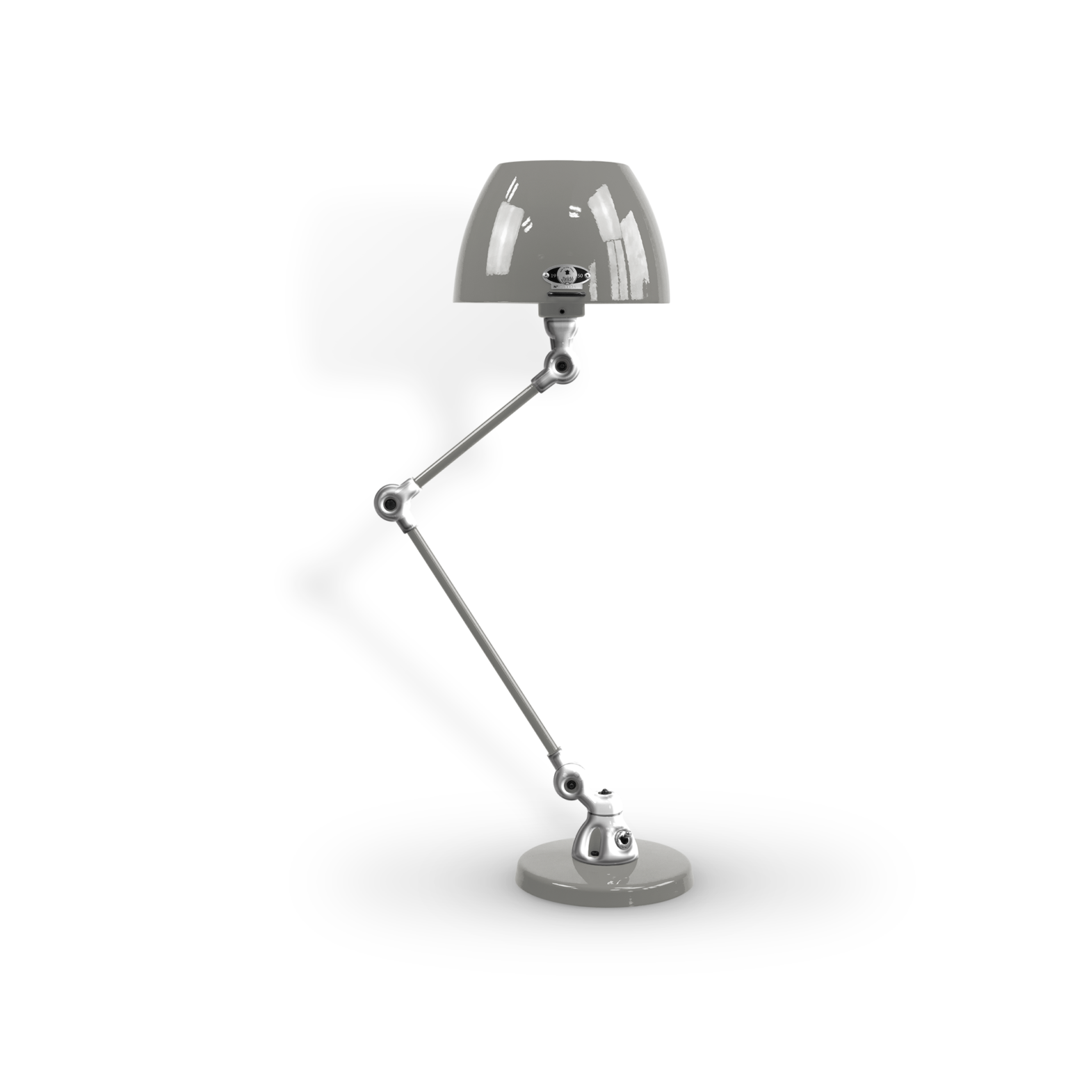 Aicler AIC373 bordlampe fra Jieldé - Mouse grey / Poleret/blank