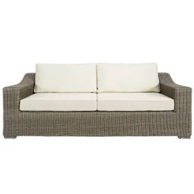 Soffa San Diego Konstrotting, 3-sits, inkl. dynor, vintage - Artwood