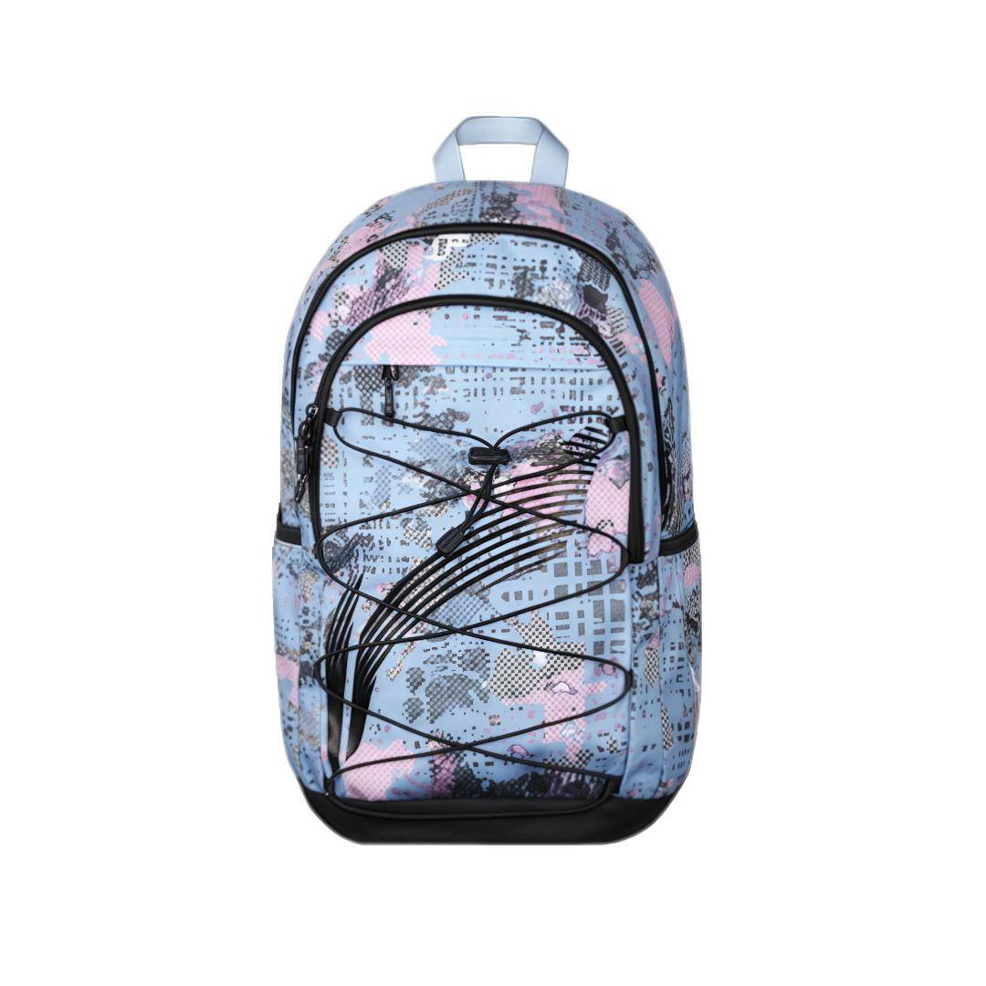 Li-Ning Travel Backpack, Large Capacity, Sport Bag, Blue-Pink, 31L