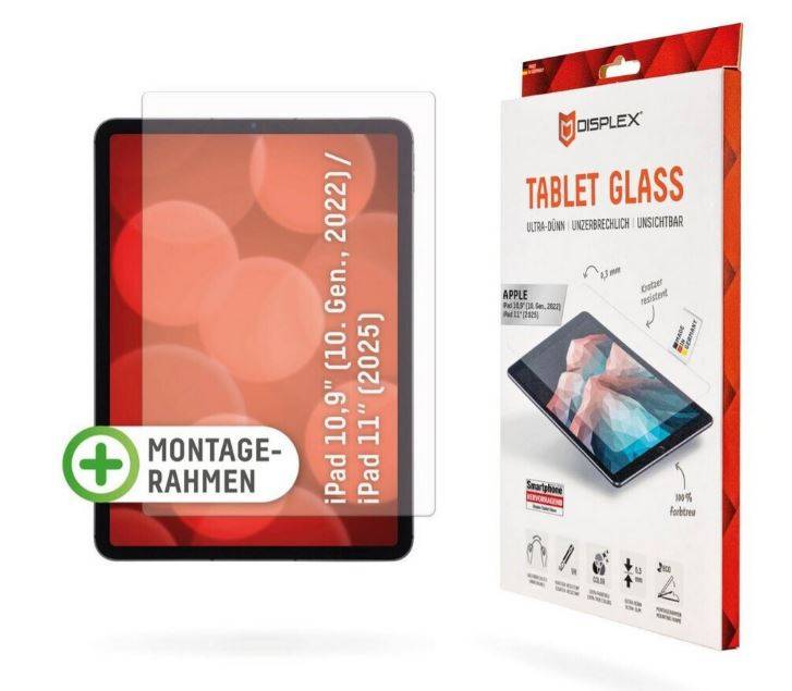 "DISPLEX Hybrid Glass til Apple iPad 10,9"" (10. generation)/11"" (2025)".