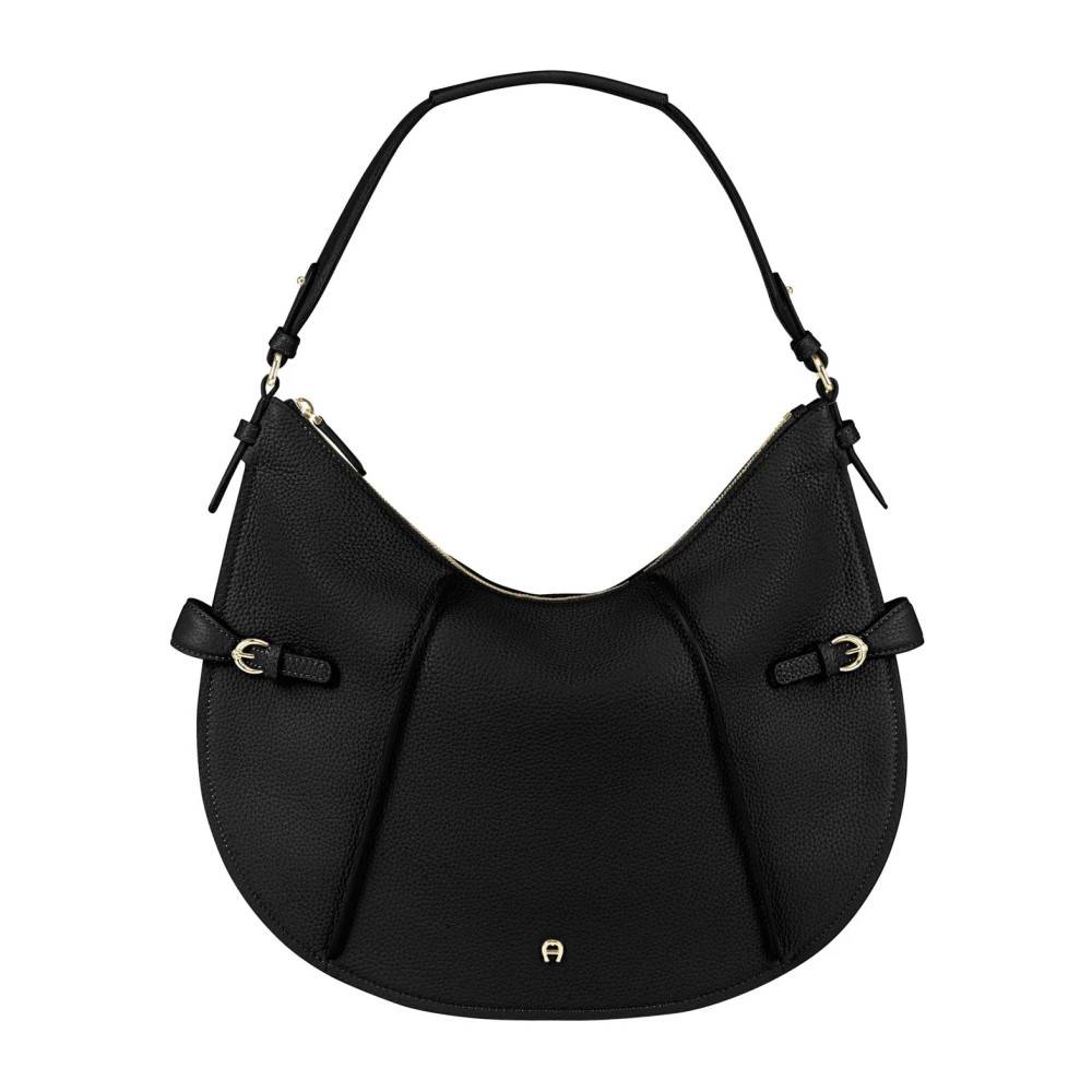 Aigner Skuldertasker - Tasker - Dame - Sort - ONE SIZE - Uld