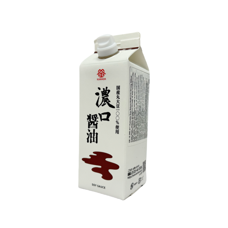 Sojasås Koikuchi Stark 500ml Kamada Japan