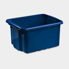 Förvaringslåda med lock Nordiska Plast Nordic, mörkblå, 365 x 295 x 200 mm, 15 liter